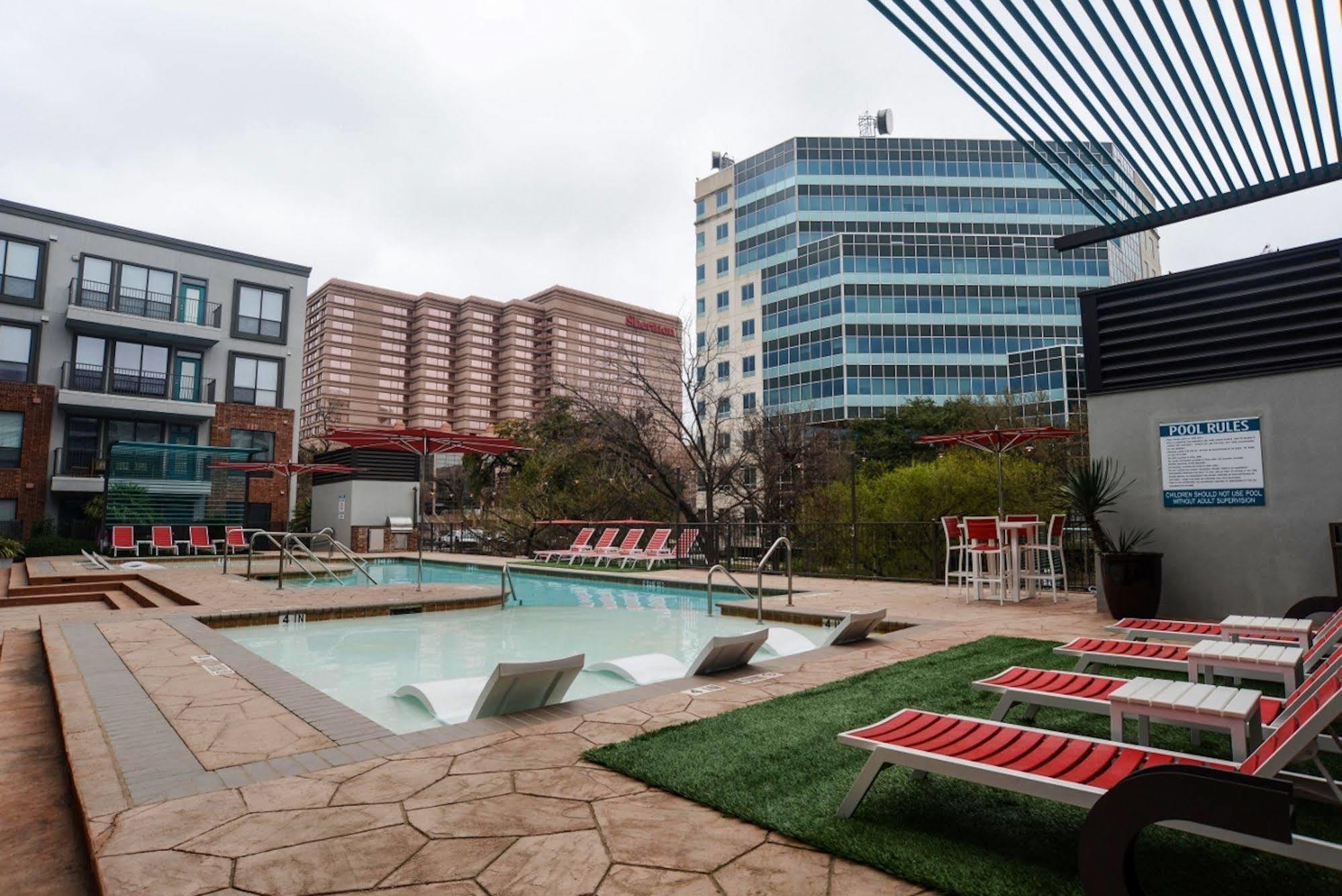 The Guild Music District Red River St Apart otel Austin Dış mekan fotoğraf